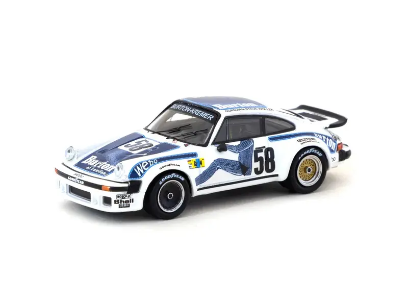 Porsche 934 24h Le Mans 1977 #58 - Tarmac Works Minichamps - Scala 1/64 643-776458