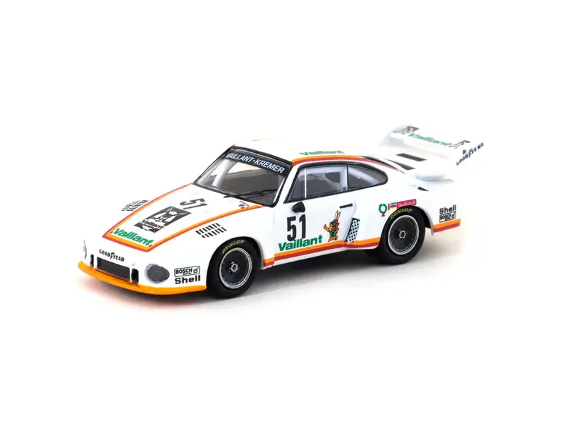 Porsche 935 Zolder DRM 1977 #51 - Tarmac Works Minichamps - Scala 1/64 643-776351
