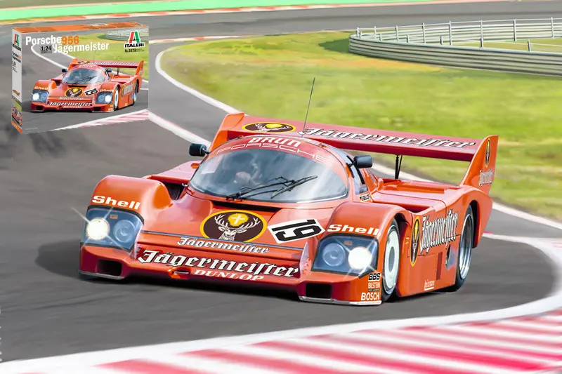 PORSCHE 956 JAGERMEISTER KIT 1