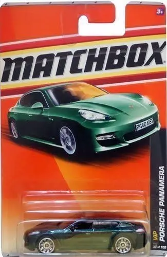 Porsche Panamera VIP Green Metallic - Matchbox - Scala 1/64 Circa
