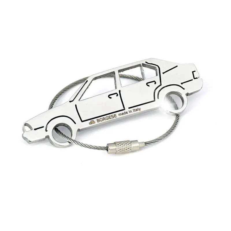 Portachiavi Alfa Romeo 33 Acciaio Inox Lucido Cod. S80B102