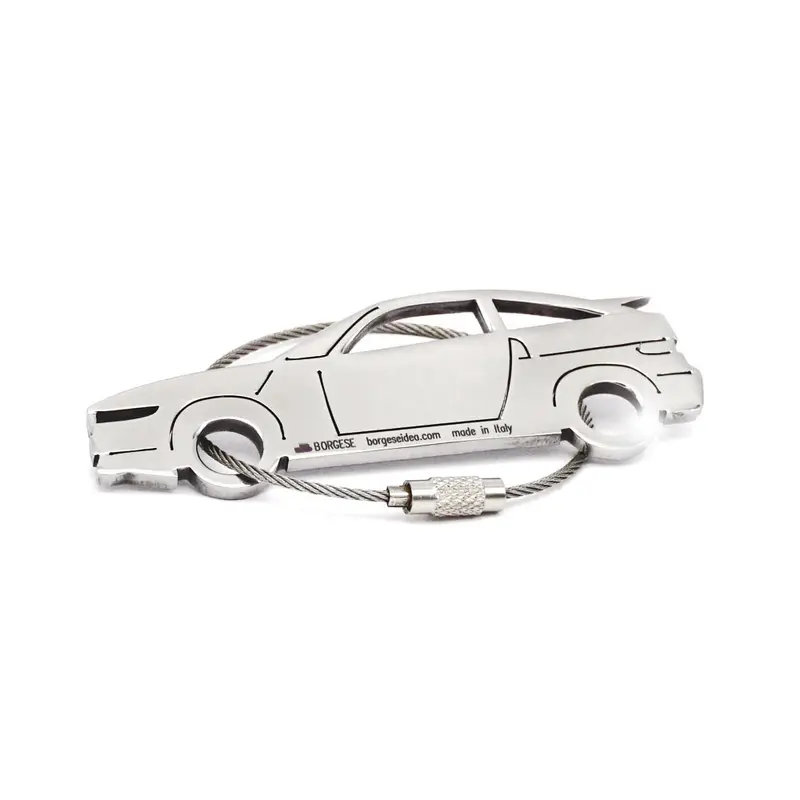 Portachiavi Alfa Romeo SZ Acciaio Inox Lucido Cod. S80B053