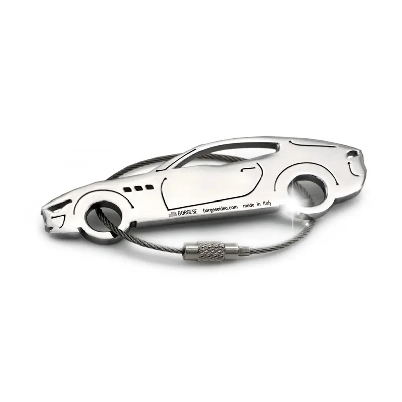 Portachiavi Alfieri Acciaio Inox Lucido Cod. S80B030