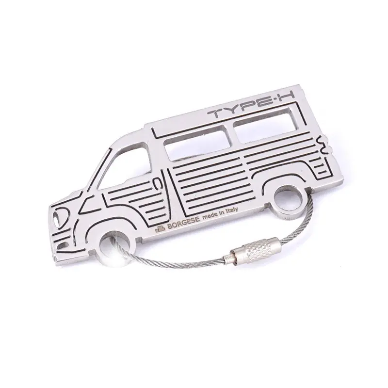 Portachiavi Caselani Type-H Minibus Acciaio Inox Lucido Cod. S80B114