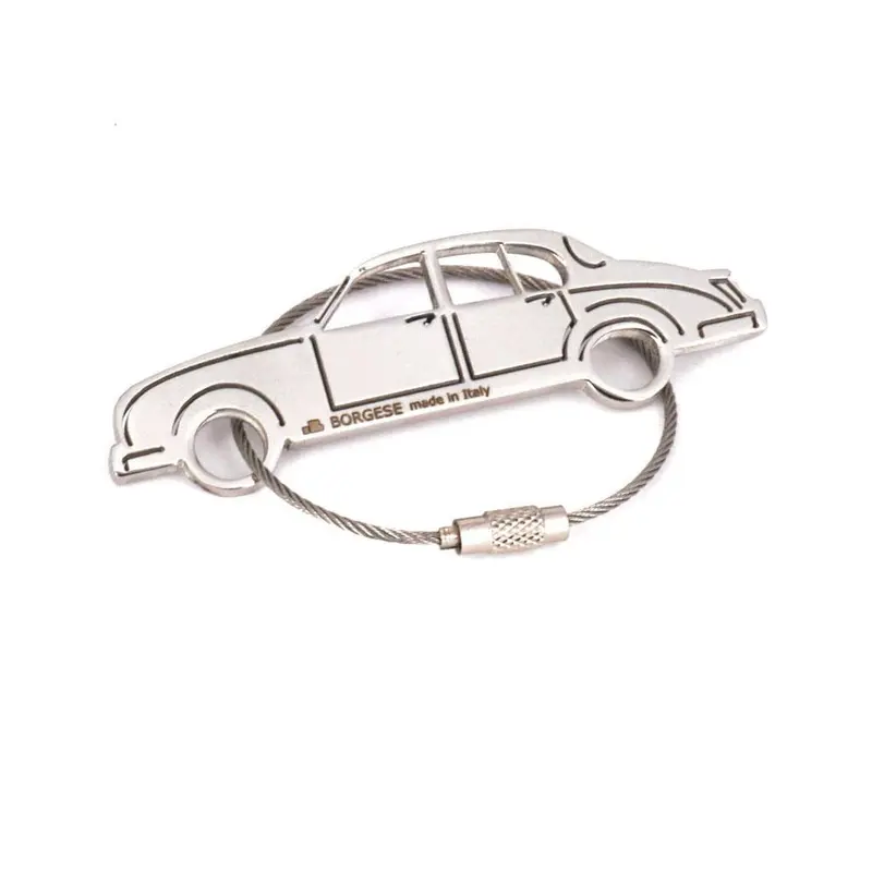 Portachiavi Jaguar Mark 2 Acciaio Inox Lucido Cod. S80B135