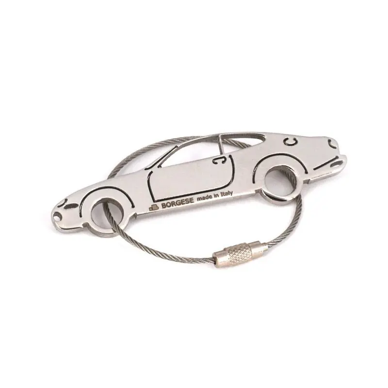 Portachiavi Jaguar XK8 Acciaio Inox Lucido Cod. S80B132