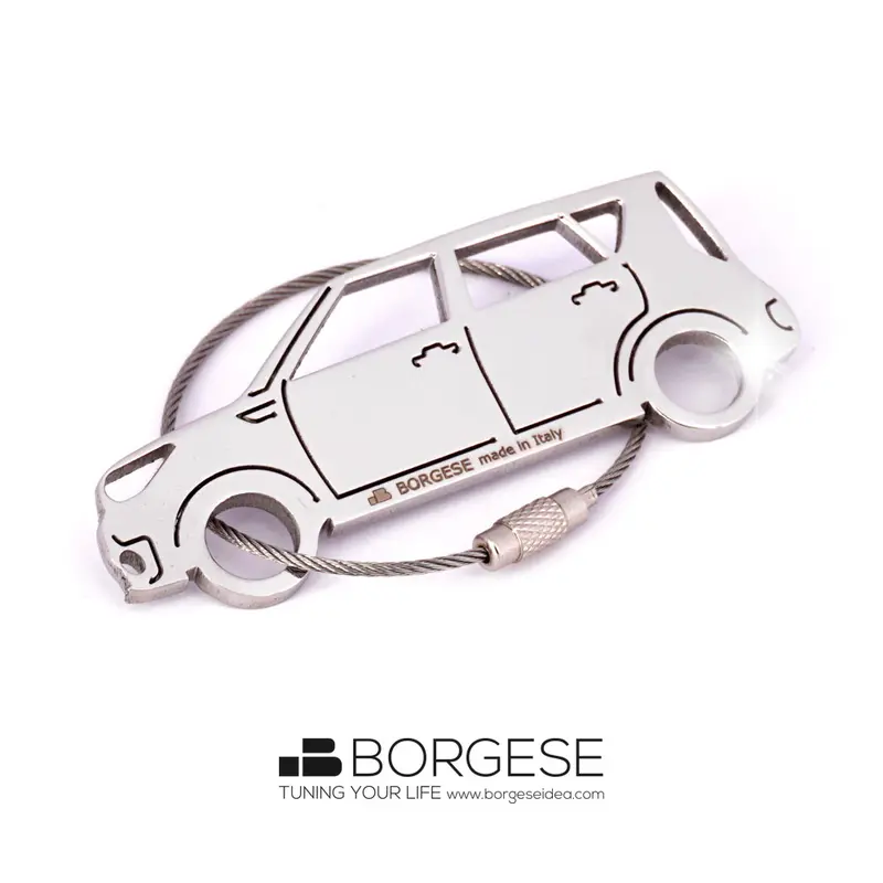 Portachiavi Kia Soul (2017) Acciaio Inox Lucido Cod. S80B107