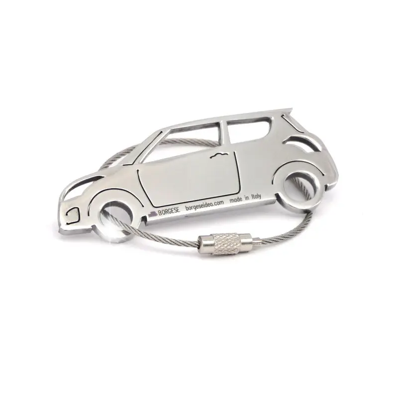 Portachiavi Suzuki Swift Acciaio Inox Lucido Cod. S80B090