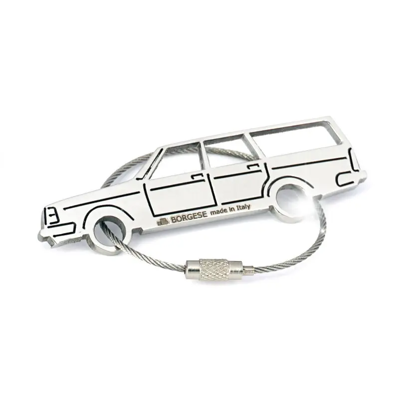 Portachiavi Volvo 240 Acciaio Inox Lucido Cod. S80B130