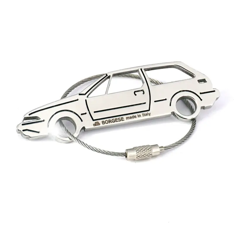 Portachiavi Volvo 480 Acciaio Inox Lucido Cod. S80B131