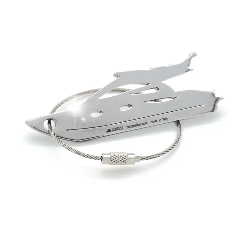Portachiavi Yacht 01 Acciaio Inox Lucido Cod. S80B046