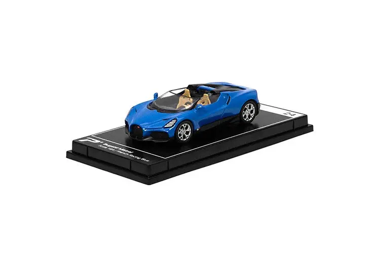 PosterCars - Bugatti Mistral French Racing Blue - Scala 1/64 H24
