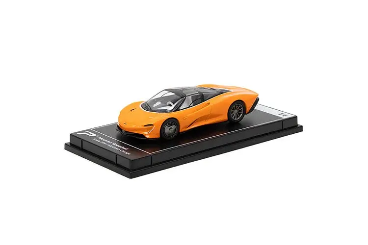 PosterCars - McLaren Speedtail (McLaren Orange) - Scala 1/64 H14