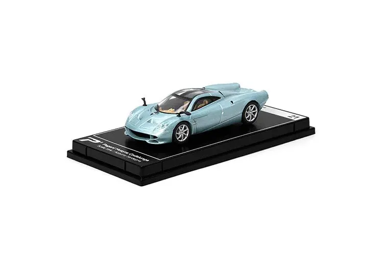 PosterCars - Pagani Huayra Codalunga (Azzurro Sardegna) - Scala 1/64 H21