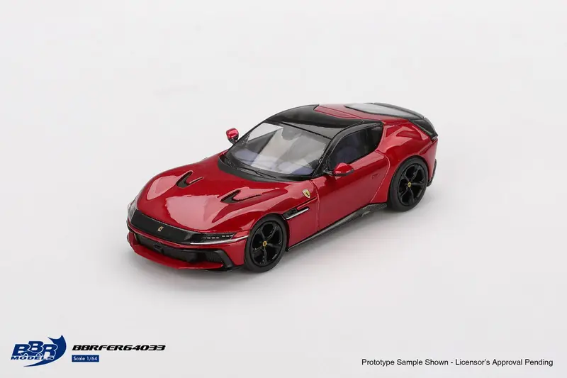 [PRE-ORDER] BBR Models - Ferrari 12 Cilindri Rosso Imola 2024 - Scala 1/64 BBRFER64033