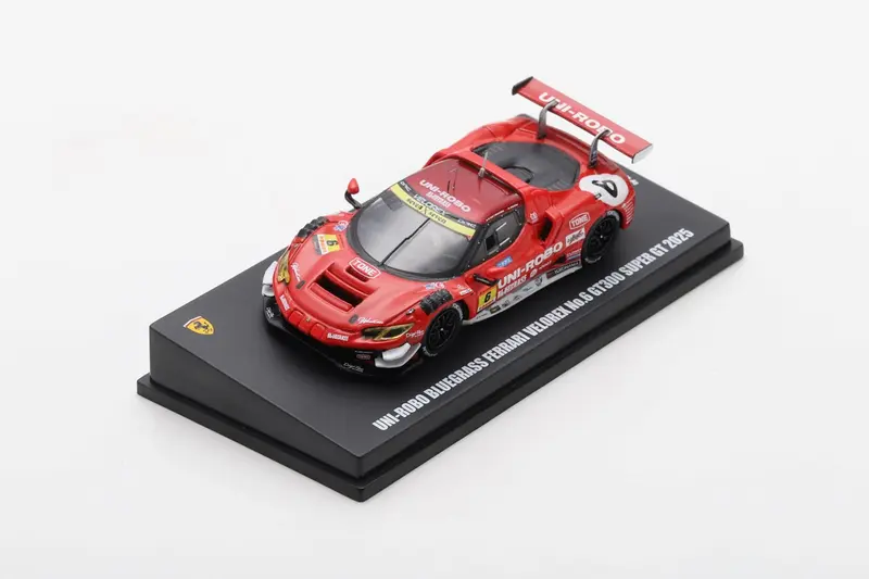 [PRE-ORDER] Looksmart - Ferrari 296 GT3 UNI-ROBO #6 GT300 Super GT 2025 - Scala 1/64 LS64G25006