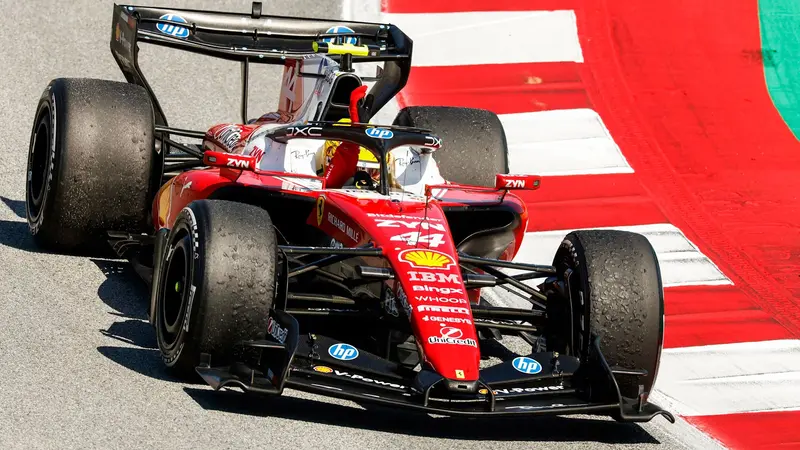 [PRE-ORDER] Looksmart - Ferrari SF-26 44 Lewis Hamilton F1 winner Barcelona Catalunya Spain GP 2026 - Scala 1/64 LS64037