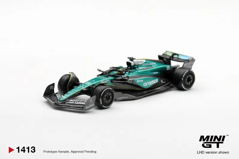 [PRE-ORDER] Mini GT - Aston Martin AMR24 #18 Lance Stroll F1 Las Vegas 2024 - Scala 1/64 MGT01413-L