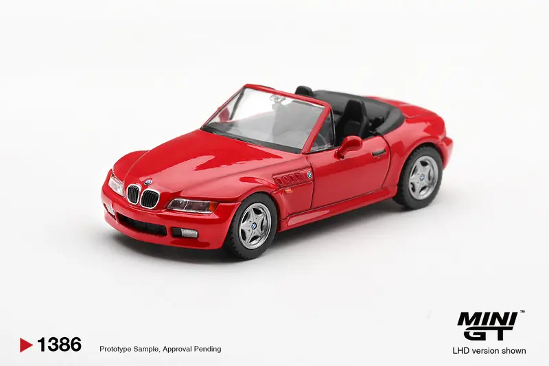 [PRE-ORDER] Mini GT - BMW Z3 2.8i Hellrot 1998 - Scala 1/64 MGT01386-L