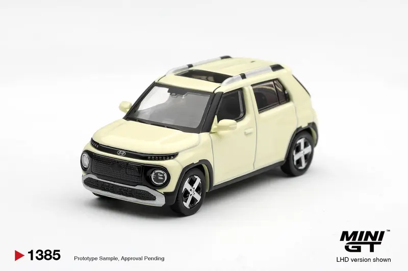 [PRE-ORDER] Mini GT - Hyundai Casper Butter Cream Yellow Pearl - Scala 1/64 MGT01385-L