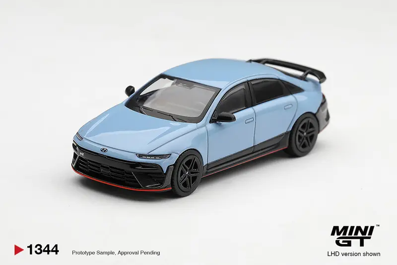 [PRE-ORDER] Mini GT - Hyundai Ioniq 6 N Performance Blue Pearl - Scala 1/64 MGT01344-L