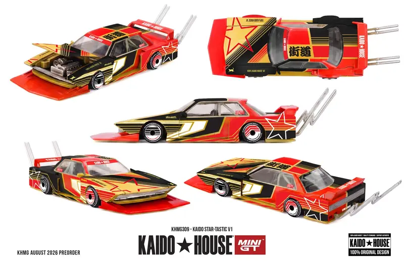 [PRE-ORDER] Mini GT - KAIDO STAR TASTIC V1 1985 - Kaido House - Scala 1/64 KHMG309
