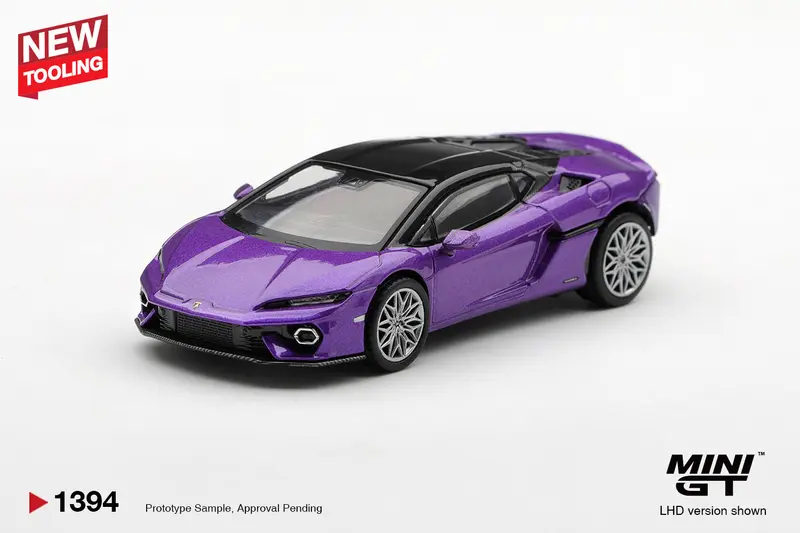[PRE-ORDER] Mini GT - Lamborghini Temerario Viola Pasifae 2026 - Scala 1/64 MGT01394-L