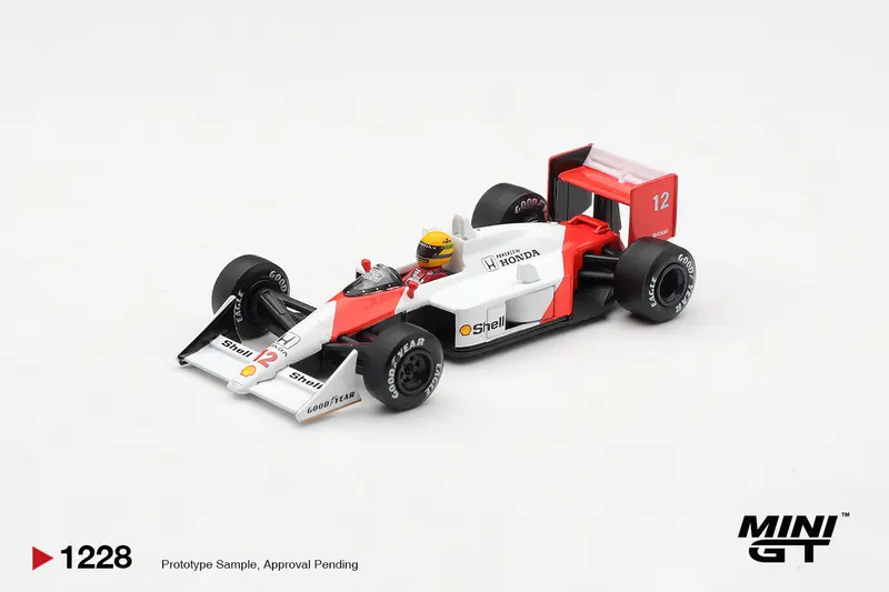 [PRE-ORDER] Mini GT - McLaren MP4/4 No.12 Ayrton Senna 1988 Canadian Grand Prix Winner - Scala 1/64 MGT01228-L
