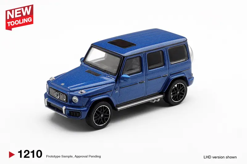 [PRE-ORDER] - Mini GT - Mercedes-Benz G-Class 63 AMG G Dark Blue Metallic 2024 - Scala 1/64 MGT01210-L