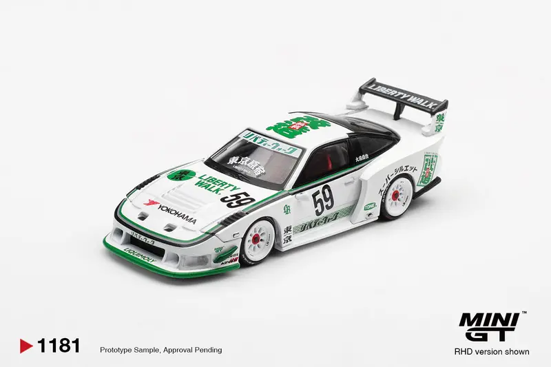 [PRE-ORDER] - Mini GT - Nissan 180SX LB-Super Silhouette White 2026 - Scala 1/64 MGT01181-R