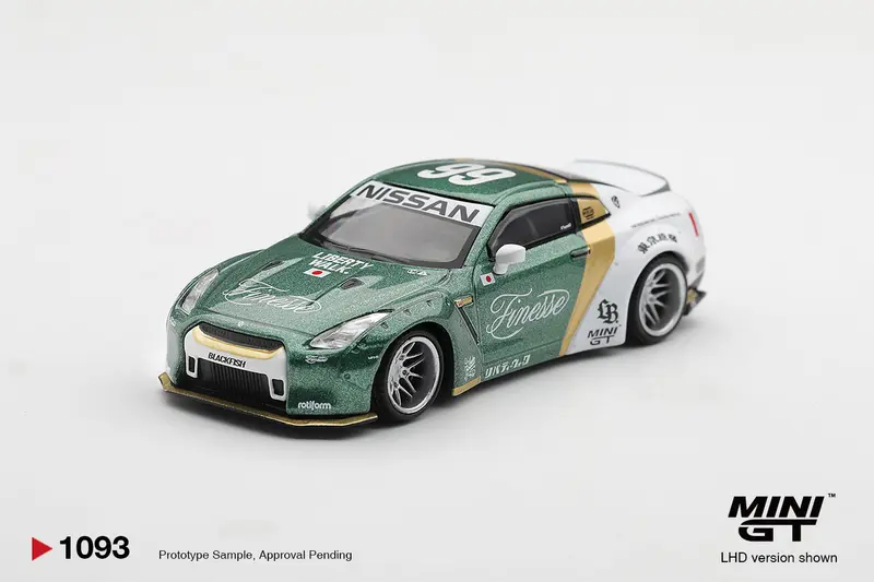[PRE-ORDER] Mini GT - Nissan GT-R (R35) LB★WORKS Type 1 Custom Ducktail Auto Finesse 2025 - Scala 1/64 MGT01093-L
