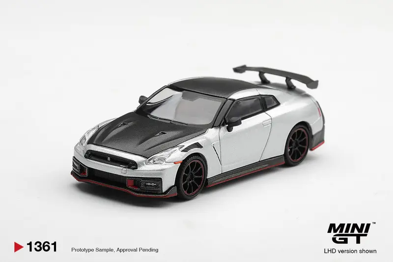 [PRE-ORDER] Mini GT - Nissan GT-R R35 NISMO 2024 Silver Metallic - Scala 1/64 MGT01361-L