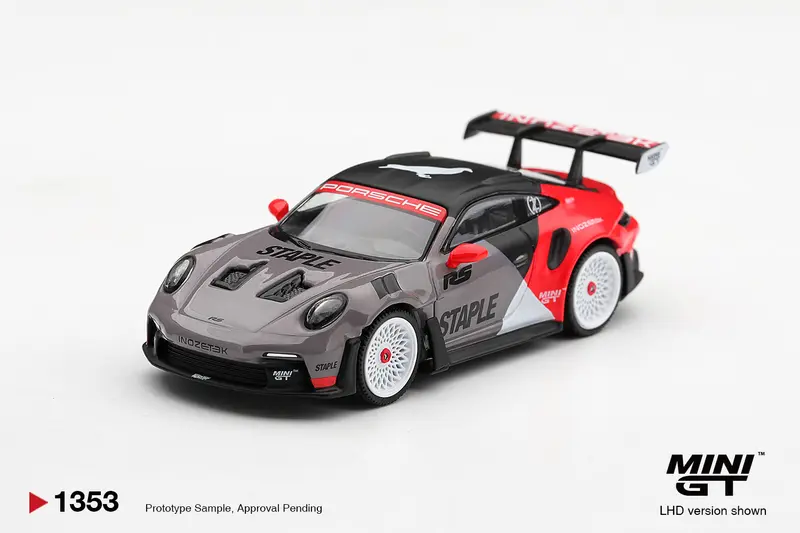 [PRE-ORDER] Mini GT - Porsche 911 GT3 RS STAPLE x INOZETEK 2025 - Scala 1/64 MGT01353-L