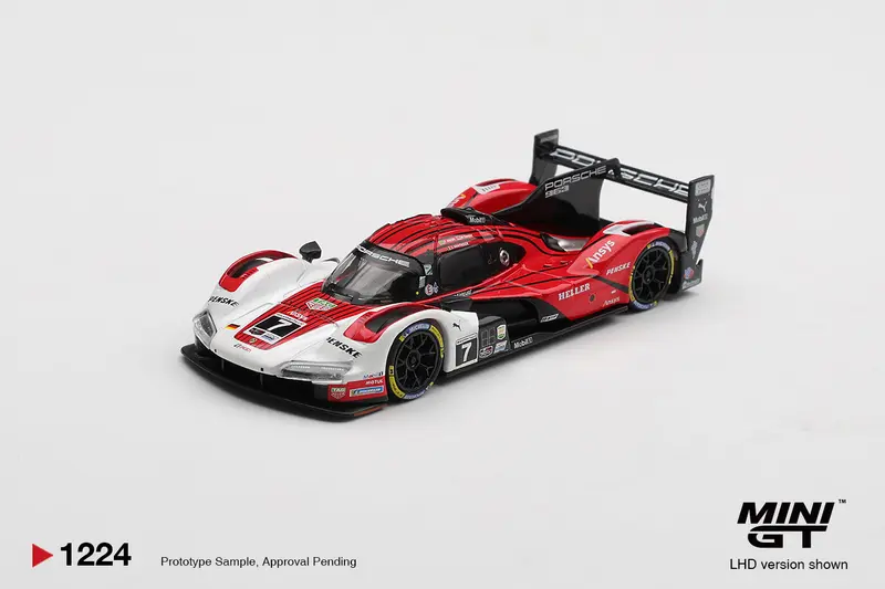 [PRE-ORDER] - Mini GT - Porsche 963 #7 Porsche Penske Motorsport 2025 IMSA Daytona 24 Hrs Winner - Scala 1/64 MGT01224-L