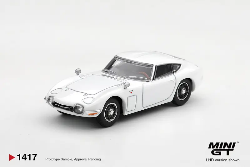 [PRE-ORDER] Mini GT - Toyota 2000GT Pegasus White 1967 - Scala 1/64 MGT01417-L