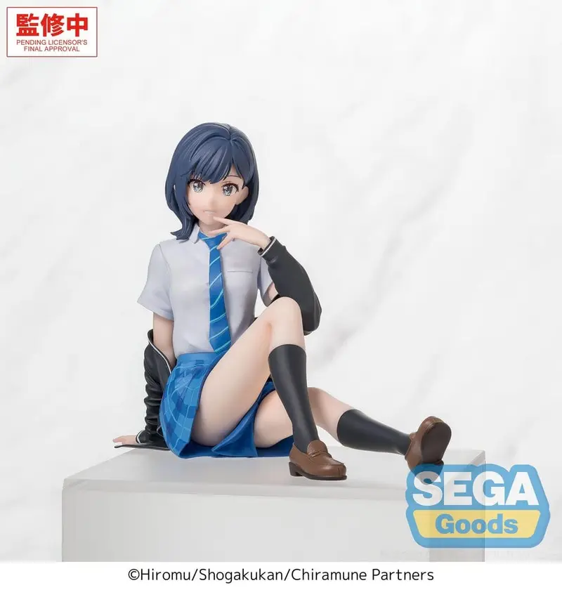 PREORDINE+ 01/2027 Chitose Is in the Ramune Bottle PM Perching PVC Statue Yuzuki Nanase 8 cm