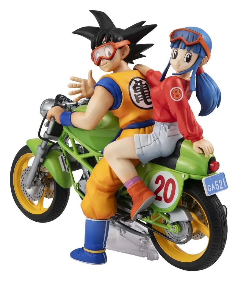 PREORDINE+ 01/2027 Dragon Ball Z Desktop Real McCoy PVC Figure 05 Son Goku & Chichi Limited Repeat Ver. 15 cm