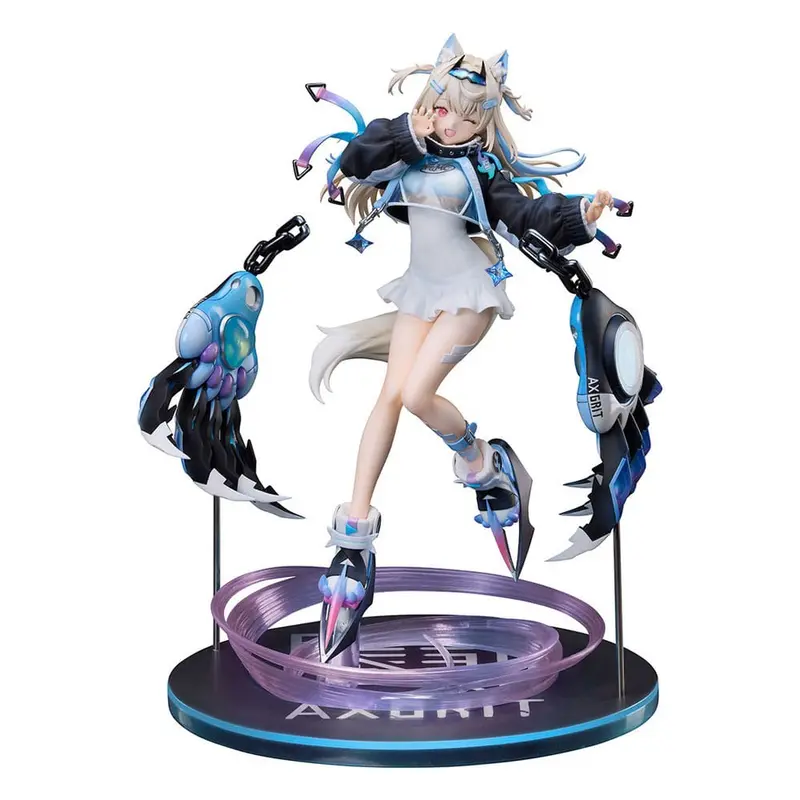 PREORDINE 01/2027 Hololive Production PVC Statue 1/7 Advent Fuwawa Abyssgard AXGRIT Ver. Deluxe Edition 27 cm