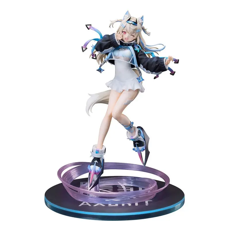 PREORDINE 01/2027 Hololive Production PVC Statue 1/7 Advent Fuwawa Abyssgard AXGRIT Ver. Standard Edition 27 cm