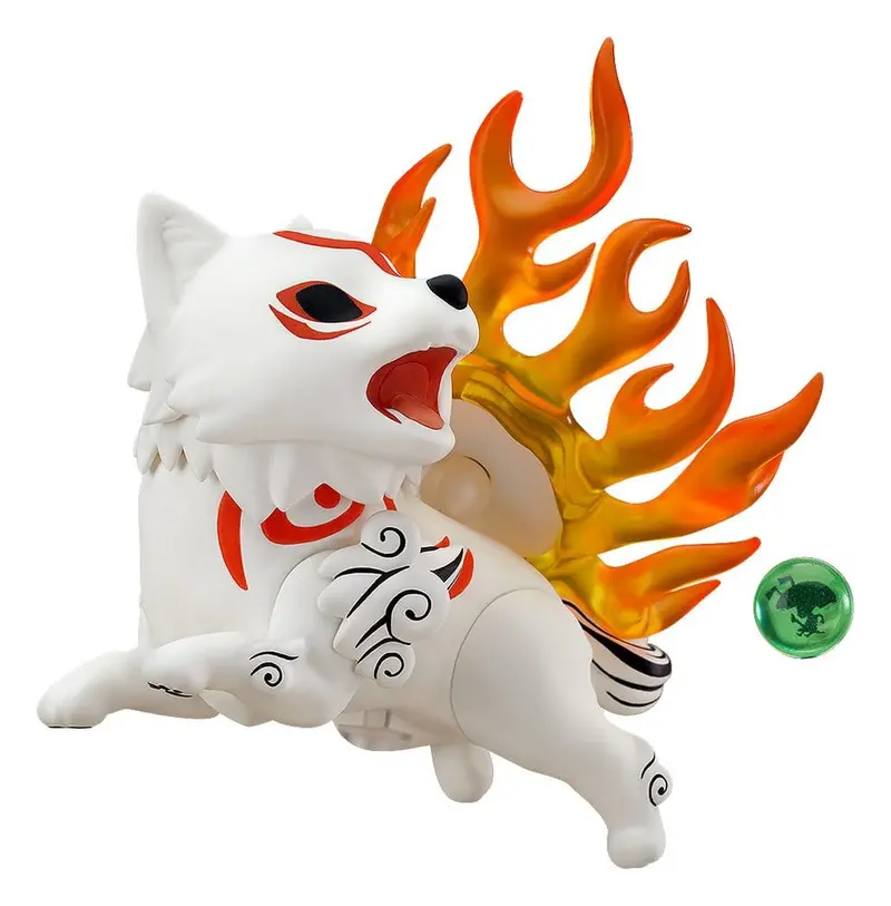 PREORDINE+ 01/2027 Okami Nendoroid Action Figure Amaterasu 10 cm