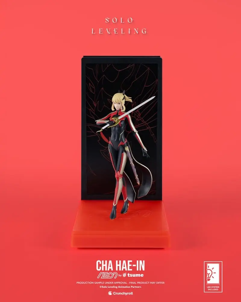 PREORDINE+ 01/2027 Solo Leveling Neon Figure 1/9 Cha Hae-In 20 cm
