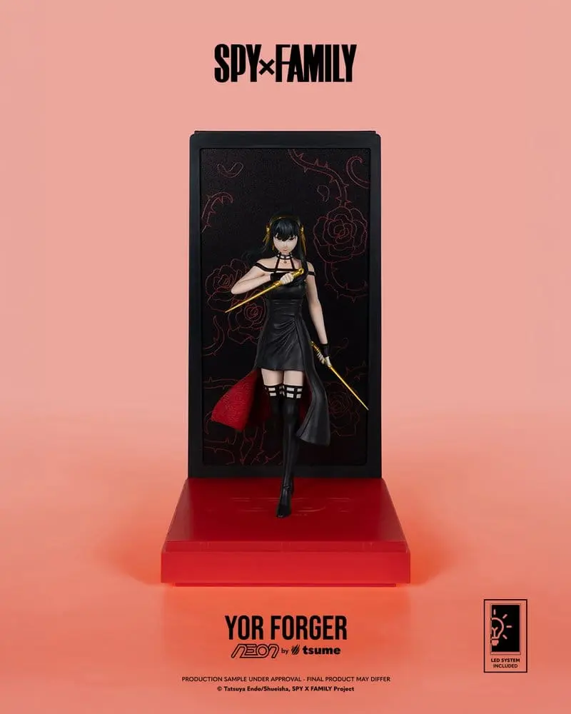 PREORDINE+ 01/2027 Spy x Family Neon Figure 1/9 Yor Forger 20 cm