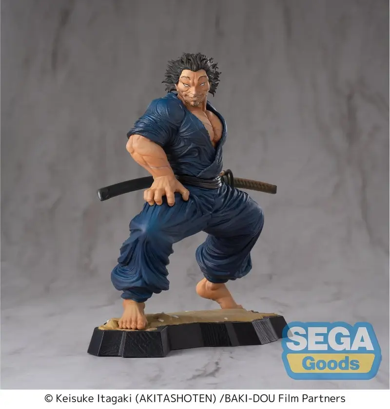 PREORDINE+ 02/2027 Baki-Dou Luminasta PVC Figure Musashi Miyamoto 17 cm