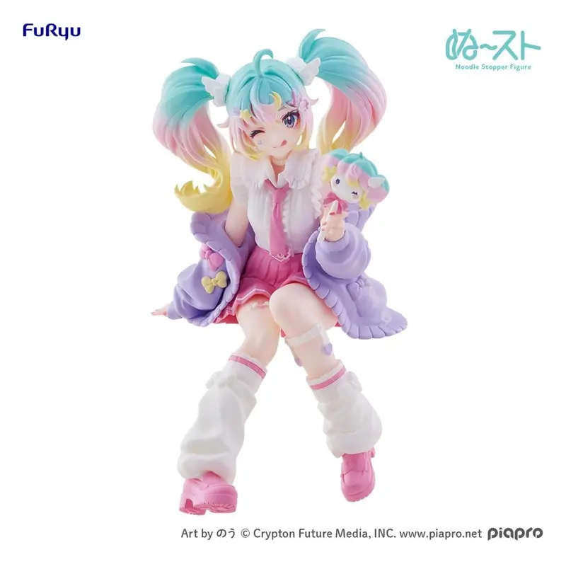PREORDINE+ 02/2027 Hatsune Miku Sweet School Life PVC Figure Pastel Version 13 cm (H)