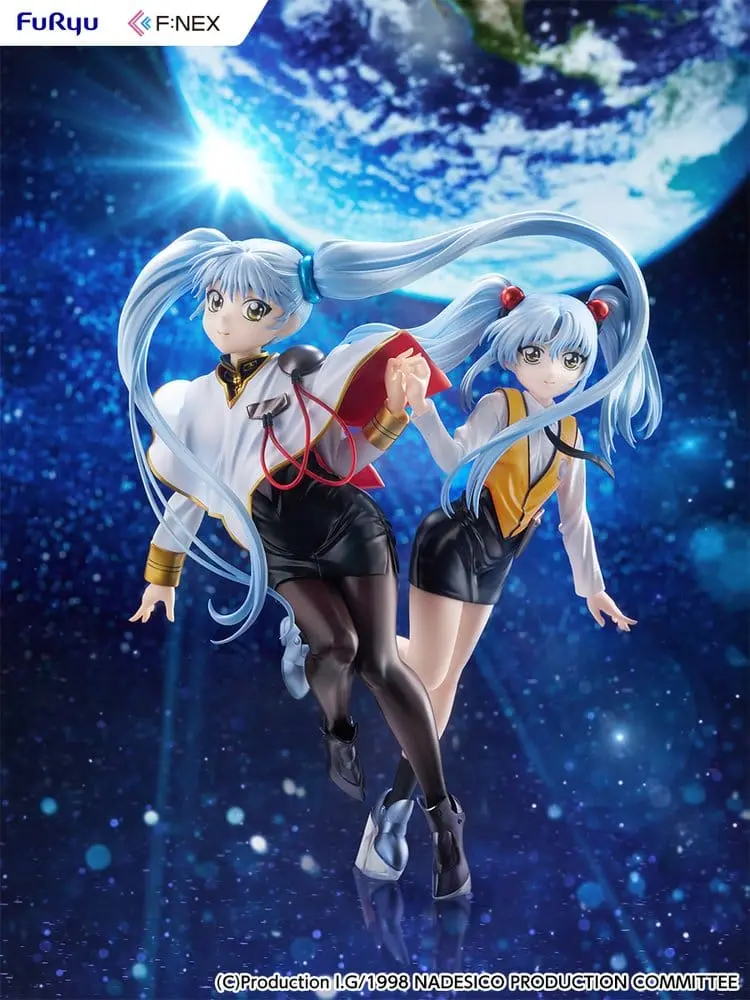 PREORDINE+ 02/2027 Nadesico the movie The prince of darkness PVC Figure 1/7 Ruri Hoshino double ruriruri Ver. 22 cm