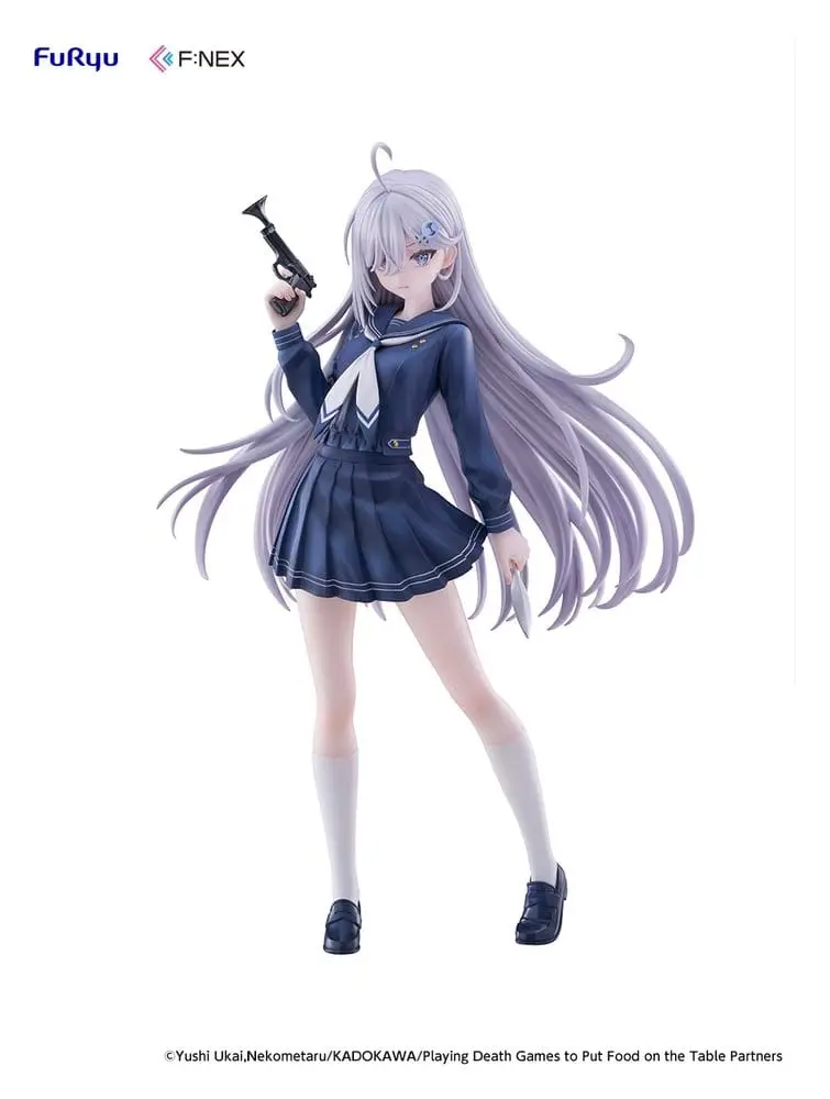 PREORDINE+ 02/2027 Playing Death Games to Put Food on the Table PVC Figure 1/7 Yuki School Uniform Ver. 24 cm