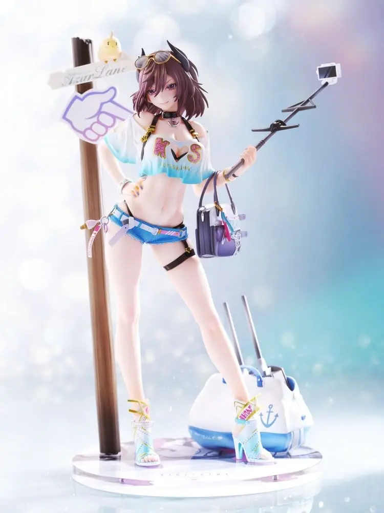 PREORDINE+ 03/2027 Azur Lane PVC Figure 1/7 Kirishima Bravely Summer 28 cm