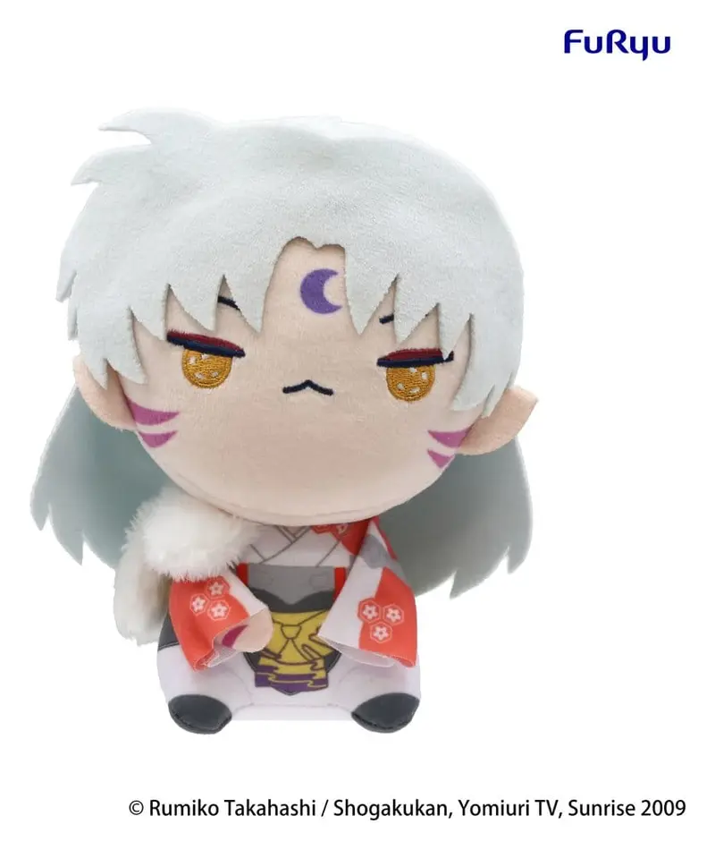 PREORDINE+ 03/2027 Inuyasha Mochipico Plush Figure Sesshomaru 14 cm