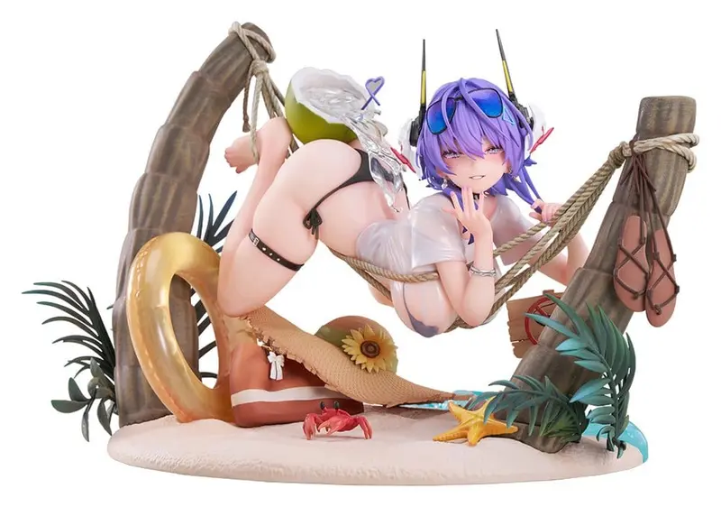 PREORDINE+ 03/2027 Original Character PVC Figure 1/6 Bright Summer Barbera·Red illustration by DaiblosCore 14 cm