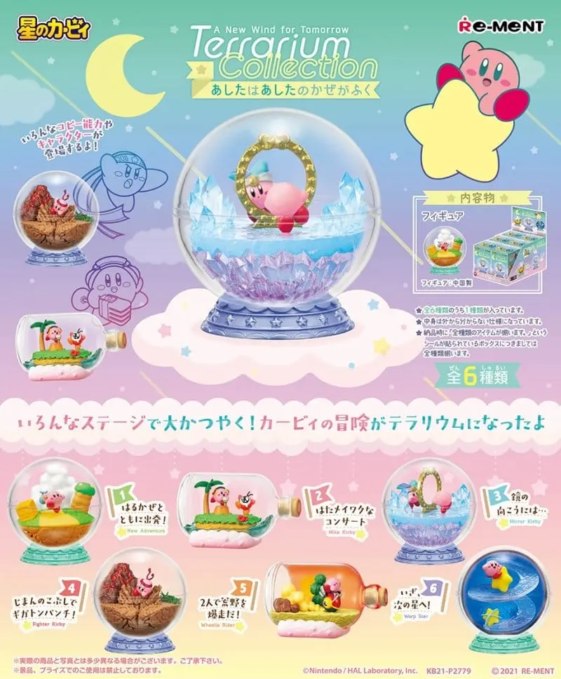 PREORDINE+ 04/2027 Kirby Mini Figures Terrarium A New Wind for Tomorrow Blind Box Display (6)